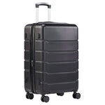 21" Sweetcrispy Carry On Luggage With Double Spinner Wheels