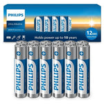 12-Pack Philips Ultimate Long-Lasting 1.5v Ultra Alkaline AAA Batteries