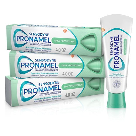 3 Sensodyne Pronamel Daily Protection Toothpaste