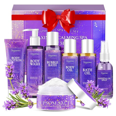 Lavender Spa Gift Basket