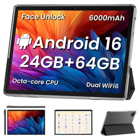 Colorroom K10 10.1" 64GB Wi-Fi Android Tablet