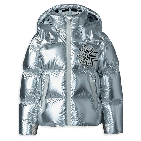 Girls' Metallic Coat