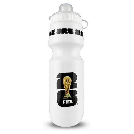 24-Oz Official FIFA World Cup 2026 Squeeze Water Bottle (White Or Black)