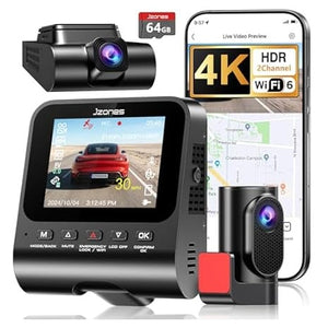 4K Front and Rear Dash Cam