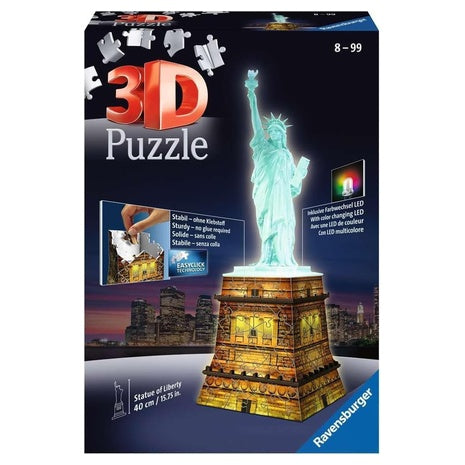 Ravensburger Statue of Liberty 108-Piece 3D Puzzle