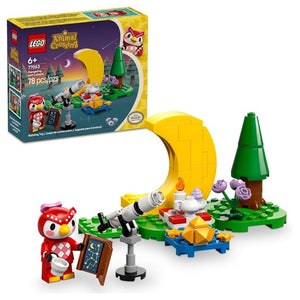 LEGO Animal Crossing Stargazing with Celeste Building Toy
