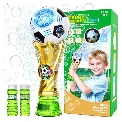 Soccer Trophy Bubble Wand