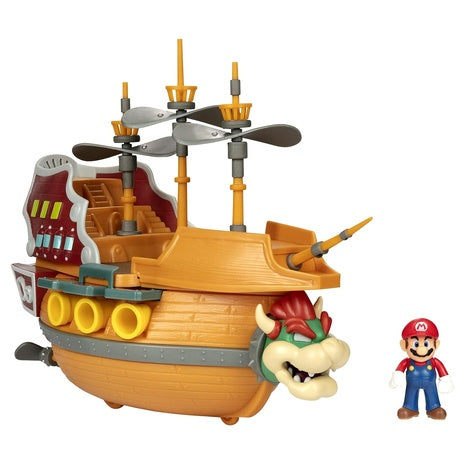 Super Mario Deluxe Bowser’s Airship Playset