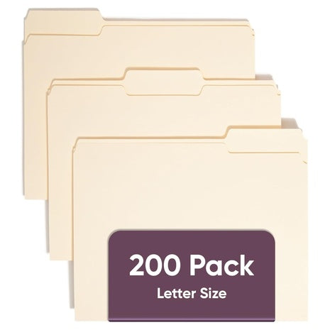 200 Smead Manila File Folders