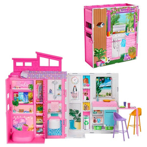 Barbie Getaway House Dollhouse Playset with 11 Accessories