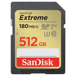 512GB SanDisk Extreme SDXC UHS-I Memory Card