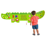 9-Activity Montessori Crocodile Wall Panels