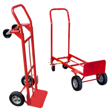 Milwaukee 600 lb. Capacity 2-in-1 Convertible Hand Truck