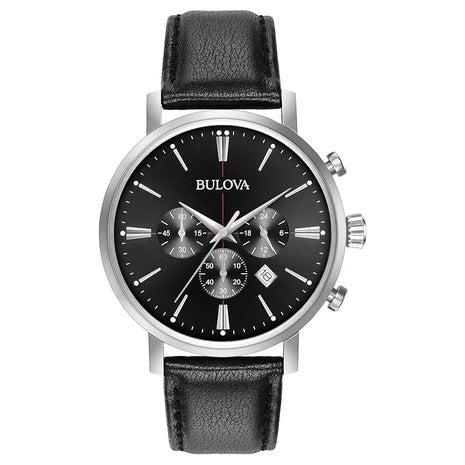 Bulova Men's Classic Aerojet Stainless Steel 6-Hand Chronograph Watch