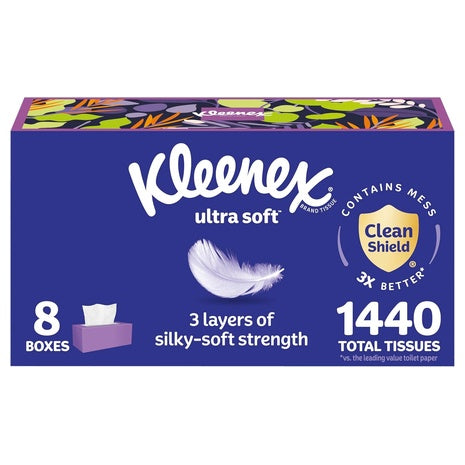 Save Big On Kleenex Tissues