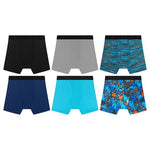 6-Pack Hanes Boys' Originals SuperStretch Boxer Briefs