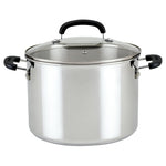 8-Quart Farberware Stainless Steel Stockpot
