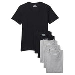 6-Pack Amazon Essentials Men's V-Neck Undershirt (Various)