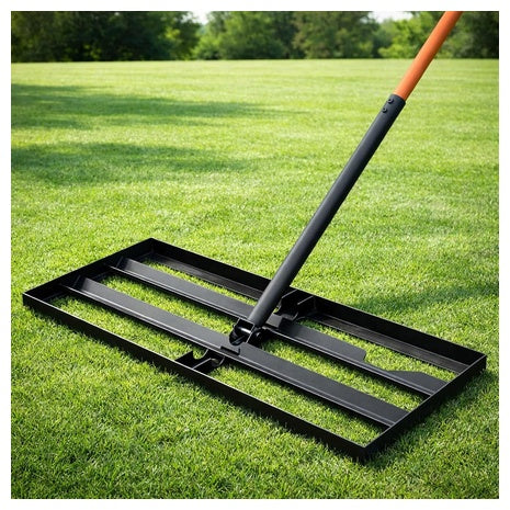 Stainless Steel 30" Lawn Leveling Rake