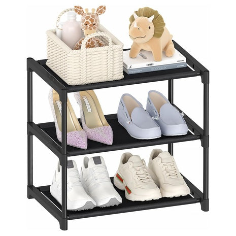 Autonomier 3 Tier 16.3" Wide Ultra-Lightweight Shoe Rack