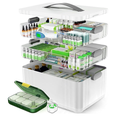 3-Tier Medicine Organizer