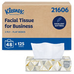 48 Flat Boxes Kleenex Professional Facial Tissues