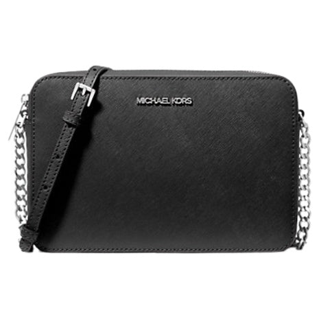 Michael Kors Women's Jet Set Large Saffiano Leather Crossbody Bag