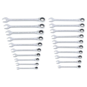 20-Piece Craftsman Ratcheting Combination Wrench Set