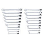 20-Piece Craftsman SAE/Metric Ratcheting Box Wrench Set (CMMT87220)