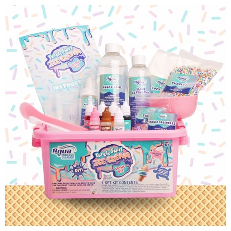 Turtle Swirl Ice Cream DIY Slime Kit