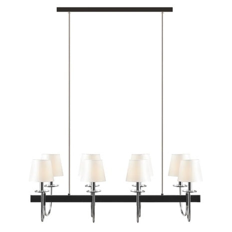 Fairmount 8-Light Traditional Chandelier with Drum Shades