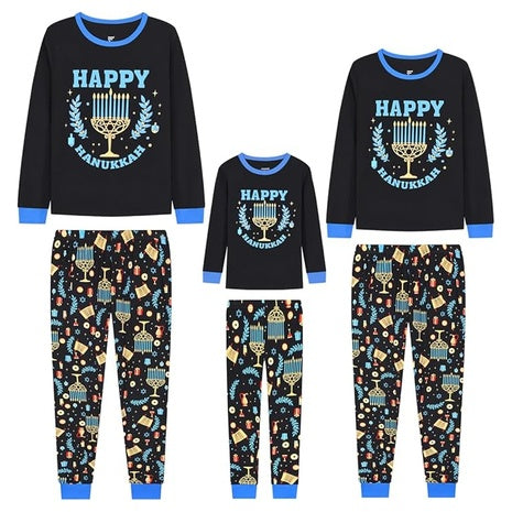 Happy Hanukkah Family Matching Pajamas