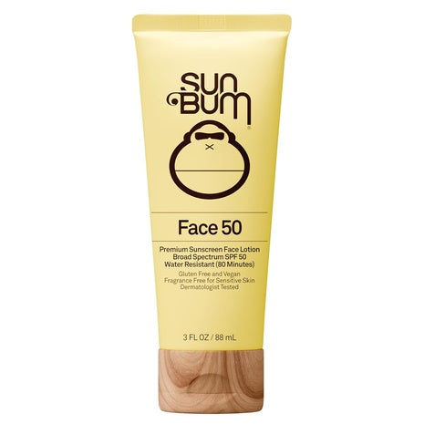 Sun Bum Original SPF 50 Sunscreen Face Lotion (3oz)