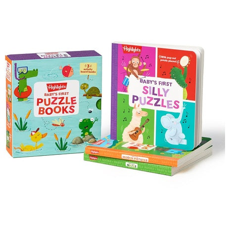 Baby’s First Puzzle Interactive Board Books Set