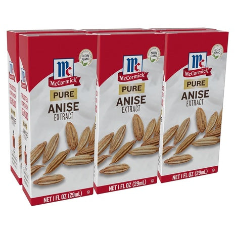 6-Pack McCormick Pure Anise Extract (1 oz)