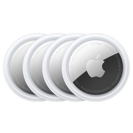 4-Pack Apple AirTags Item Tracker With Find My (1st Gen)