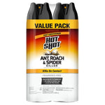 2 Cans Hot Shot Ant, Roach & Spider Killer