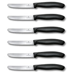 6 Victorinox Swiss Classic Serrated Table Knives