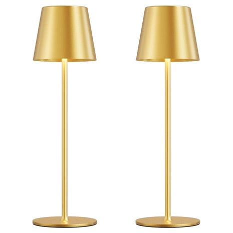 2-Pack Rechargeable Cordless Table Lamps