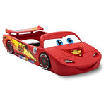 Lightning McQueen Twin Bed with Toy Box