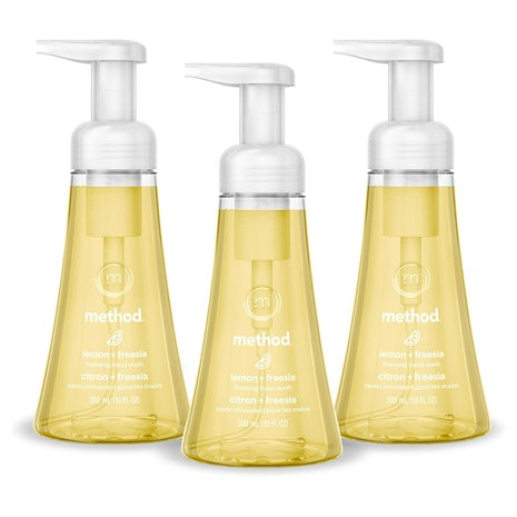3-Pack Method Foaming Hand Wash (10oz)