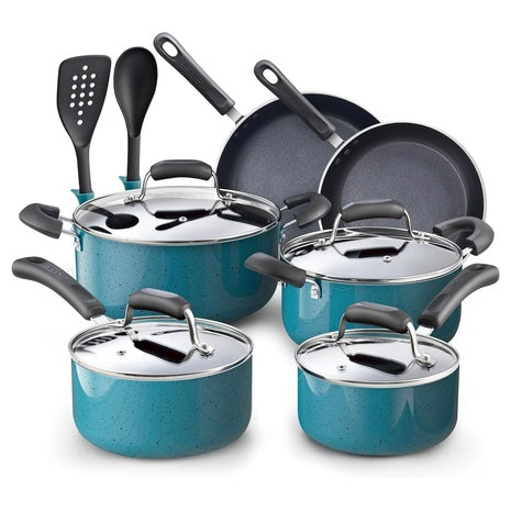 12-Piece Cook N Home Nonstick Cookware Set
