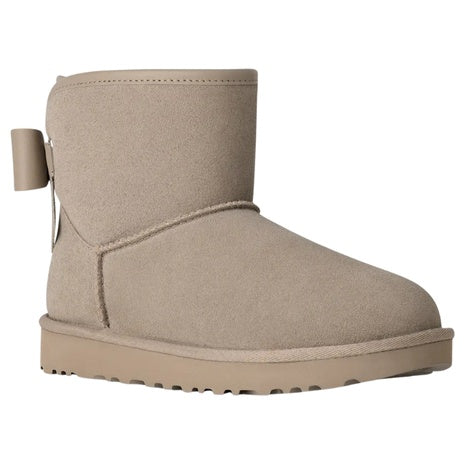 UGG Women's Ultra Mini Bailey Leather Bow