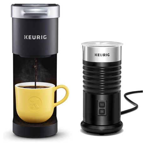 Keurig K-Cup Coffee Maker With Milk Frother
