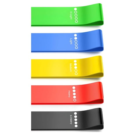 5 Resistance Exercise Loop Bands