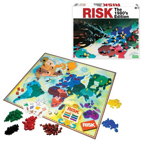 Risk The 1980’s Edition With Original 1980’s Artwork And Components