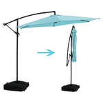 Ainfox 10ft Cantilever Offset Patio Umbrella