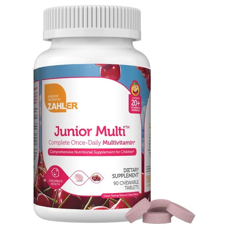 90 Zahler Kids Chewable Multivitamin Tablets
