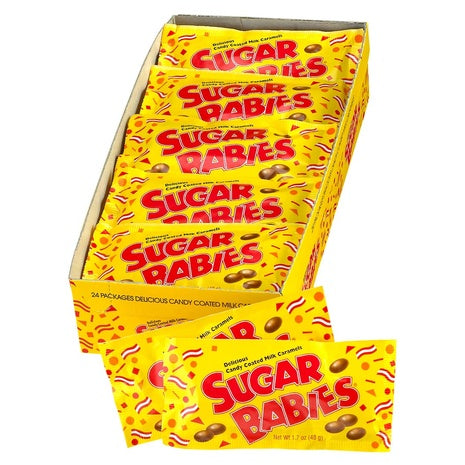 24-Pack Sugar Babies Milk Caramel Candy (OU-D)