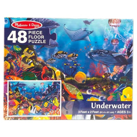48-Piece Melissa & Doug Underwater Floor Puzzle